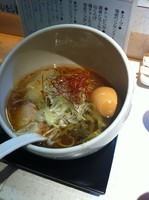 「海老そば味玉」@二代目 海老そば けいすけ 高田馬場本店の写真