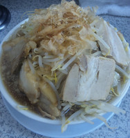 「ラーメン650円+チャーシュー200円=850円」@ラーメン・つけ麺 笑福 天満橋店の写真