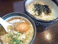 「つけそば￥780・味つけたまご￥100」@中華そば 山猫軒の写真