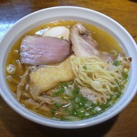 「あっさり魚出汁エビ風味（塩）」@はりけんラーメンの写真