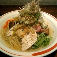 「【冷】　葱塩冷し中華」@麺肴 ひづきの写真