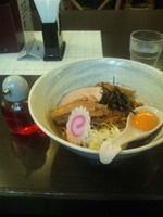 「あぶらそば 700円」@つけそば 麺彩房 五反田店の写真