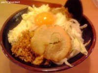 「まぜそば+全マシ　780円」@横浜豚骨らーめん やまと屋の写真
