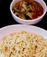 「彩り野菜つけそば（920円）」@らぁめん・つけそば 頂の写真