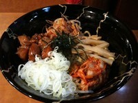 「浜辛そば（大盛り） 680」@油そば専門店 浜そば 本店の写真