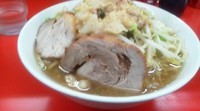 「ラーメン(ニンニクアブラ)」@ラーメン二郎 松戸駅前店の写真