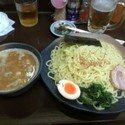 つけ麺大盛と生ビール