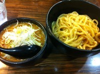 「辛味噌つけ麺」@麺処 花田 池袋店の写真