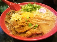 「味噌肉玉そば」@肉玉そば おとど 亀有店の写真