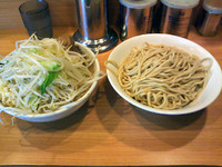「小つけ麺(850円)」@ラーメン二郎 八王子野猿街道店2の写真