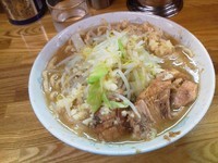 「小ラーメン(ニンニク)650円」@ラーメン二郎 赤羽店の写真