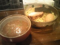 「つけめん 800円＋味玉100円」@中華そば 椿 蒲田店の写真