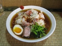 「冷やしワンタン麺（醤油）：900円」@東京いまむらの写真