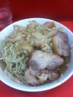 「ラーメン（ニンニク　アブラ）」@ラーメン二郎 松戸駅前店の写真