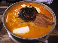 「バター坦々麺（大盛）+角煮」@麺・飯場 たんやの写真