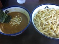 「つけめん　（中盛同額、750円）」@つけめん 玉 本店の写真