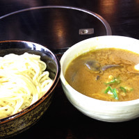 「（夏のおすすめ限定）カレーつけめん¥750」@中華そば 田家 本店の写真
