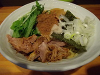 「冷やし 油そば」@ら〜めん台風。の写真