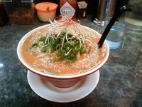 「味噌ラーメン+ねぎ丼」@きんか本舗の写真