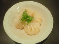 「ゆでエビ餃子(280円)」@油そば総本店 秋葉原店の写真