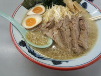 「ネギチャーシュー麺（麺かため、アブラ多め）」@ラーメンショップ 122号騎西店の写真