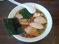 「手打中華そば」@白河手打中華 賀乃屋の写真