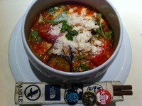 「トマト白湯麺」@蔭山樓 恵比寿店の写真