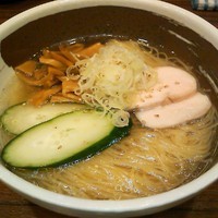 「【冷】　あじな冷やしらぁめん」@らあめん ひばりやの写真