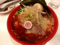 「赤マー油スペシャル　麺大盛」@なんつッ亭 水戸店の写真