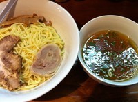 「軍鶏つけ麺（醤油） 740」@麺屋 鶏頂天 巣鴨店の写真