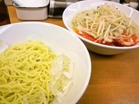 「鶏塩辛つけタンメン」@富白 御徒町本店の写真