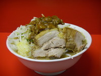 「小ラーメンカレーニンニク」@ラーメン 学の写真