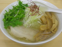 「塩ラーメン（大盛り）　550＋50円」@鶏がら専門店 らーめん昇やの写真