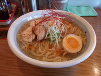 「塩麹の冷し麺 780円 大盛 100円」@らーめん 月うさぎの写真