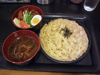 「ざる麺 大盛(800円)」@らーめん山猫亭の写真