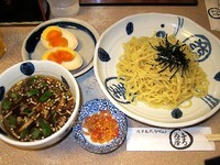 「玉子付きざるらーめん　800円」@与ろゐ屋の写真