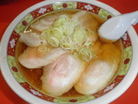 「チャーシューメン　８００円」@支那そば てっちゃんの写真