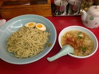 「期間限定　とんこつ塩麹つけ麺」@ラーメン山岡家 足利店の写真