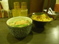 「つけ　普通盛　茹であげ３４０ｇ」@めん屋 桔梗 坂町店の写真