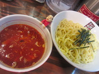 「辛つけ麺」@煮干しらーめん 玉五郎 東京新宿店の写真