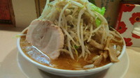 「ヒマワリみそ（野菜ダブル）800円」@ラーメン ヒマワリ 東十条本店の写真