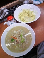 「鶏塩つけタンメン７５０円」@富白 御徒町本店の写真