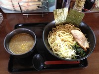 「つけ麺 大盛り 780円+200円」@横浜家系ラーメン たくみ家の写真