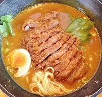 「パーコー麺カレー味700円」@しあわせラーメン 金の糸の写真