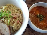「海老つけ麺」@新宿 モモンガの写真
