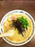 「らーめん５００円、替玉１５０円」@麺家 まるいちの写真