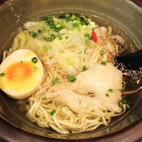 「特製名古屋コーチンの塩ラーメン」@なご家の写真