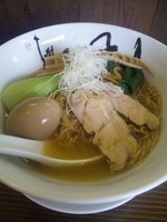 「風月塩そば　７００円+チケット味玉サービス」@麺屋 風月の写真