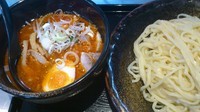 「辛味噌つけ麺」@つけ麺 さとう 新橋店の写真