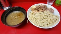 「ラーメン（650円）＋つけ麺（100円）ニンニク」@ラーメン二郎 西台駅前店の写真